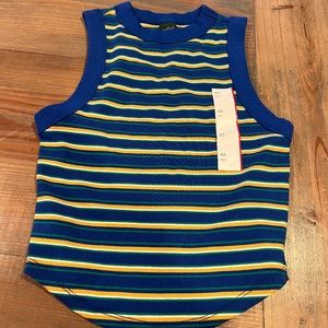 Blue tank xs
